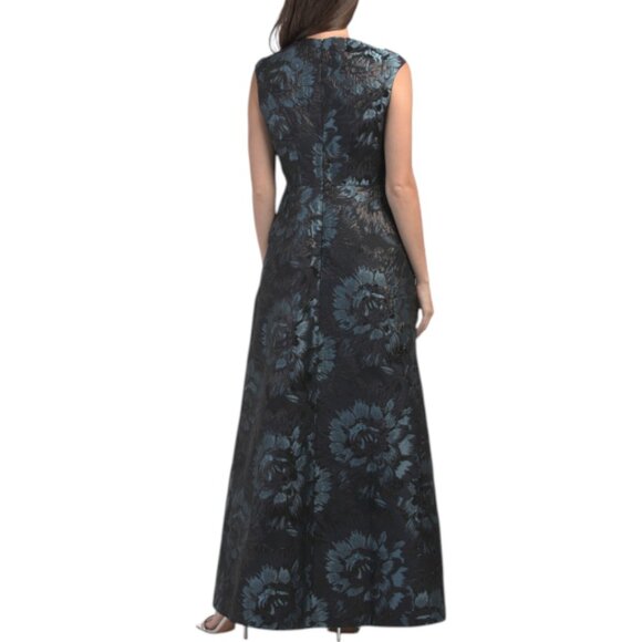 KAY UNGER Isabetta Jacquard Gown - Picture 2 of 2
